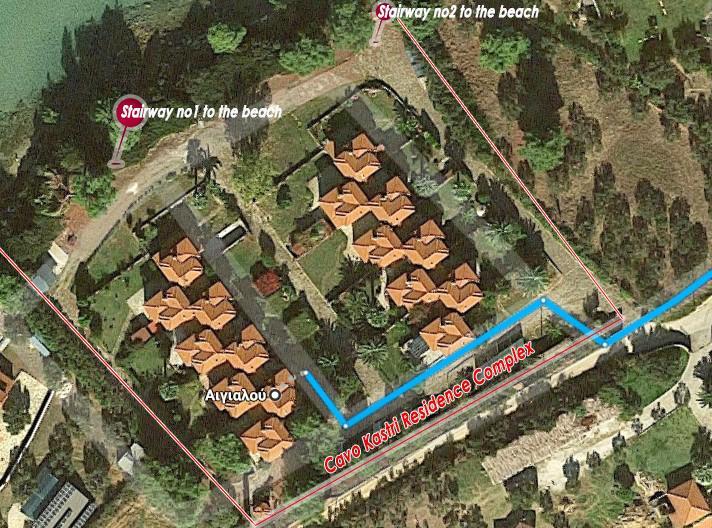 Villa In Cavo Kastri Residence Никити Екстериор снимка